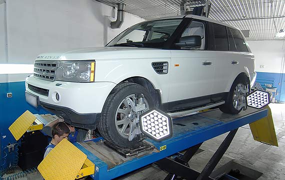 Развал-схождение Range Rover Sport