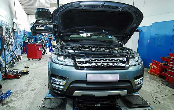 Техническое обслуживание Range Rover Sport