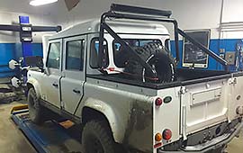 Техническое обслуживание Land Rover Defender